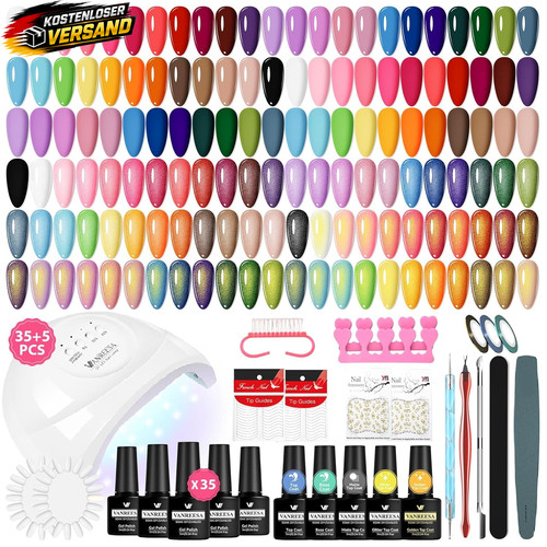 Gel nagel set - gel, uv