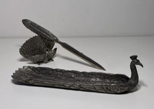 Schreibtischset Pfauenform aus