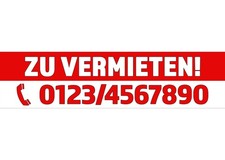 Banner oder Aufkleber "ZU