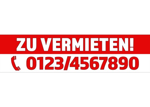 Banner oder aufkleber zu - oder, "zu