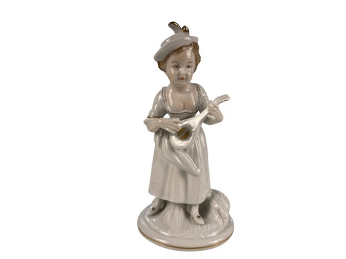 Unterweissbach porzellan figur - porzellan,