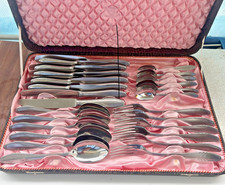 alte 29-teilige DDR Besteck Smalcalda