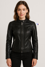 FREAKY NATION Damen Lederjacke