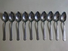 10 Löffel mit "Skull" GOWE-AETERNA Stempelung,silbern Besteck Konvolut,Husar NS?