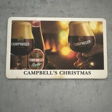 Bierdeckel Coaster Beermat Campbell‘s Christmas #1052#