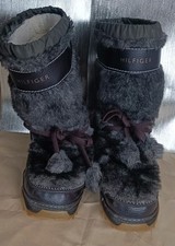 Damen Tommy Hilfiger Boots Winter Schuhe Gr. 41/42 Braun gebraucht