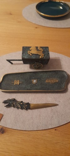 Schreibtischset 60er jahre - 60er,