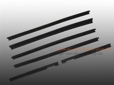 VW Käfer Cabrio Fensterschacht Dichtungssatz Deutsche Qualität 6-teilig
