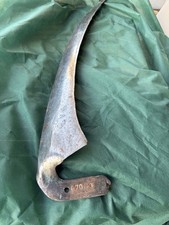 Alte geschmiedete Sense mit