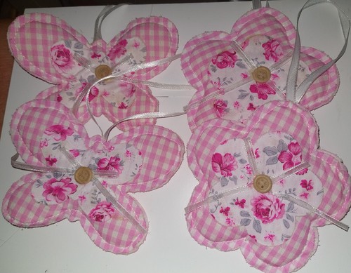 Deko stoff aufhänger blumen - ,