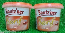 (22,25€/l) 2x Bautzner Senf