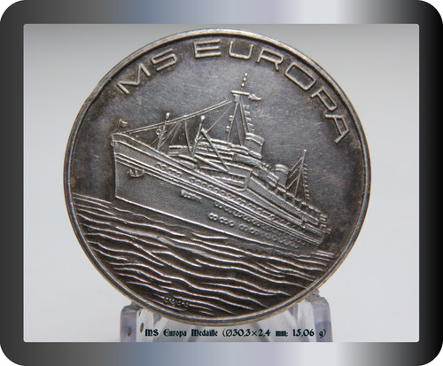 Silber medaille europa - medaille,