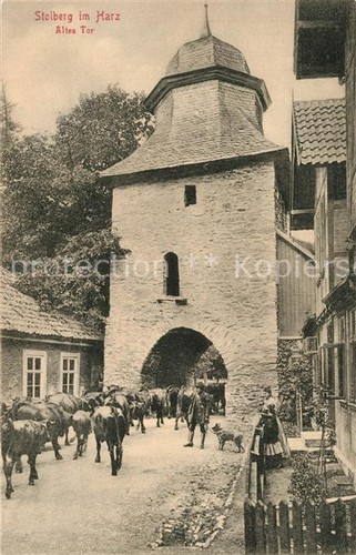 Stolberg harz altes tor - stolberg,