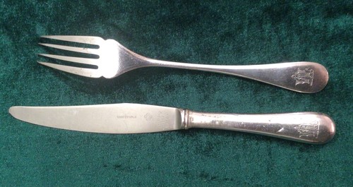 Silberne besteckteile von - silberne,