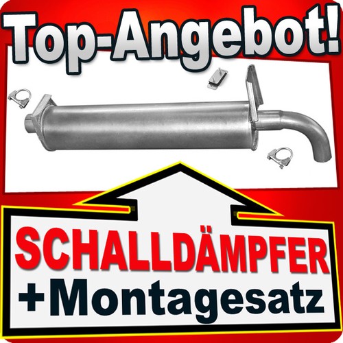Endschalldämpfer für t3 - vw,