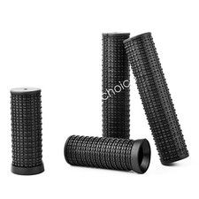 2x Black Grip Shift Twisted