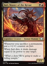 *MtG: 4x Juri, Master of the Revue - Commander Edge of Eternities UC - magicman*
