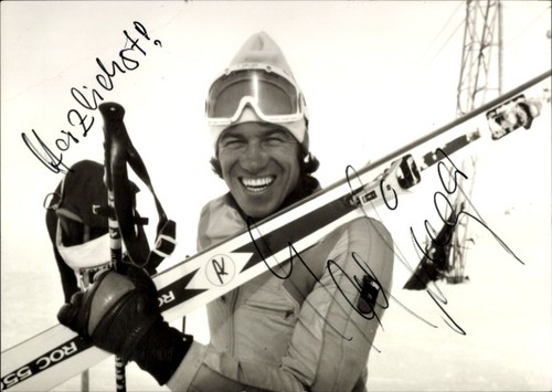 Skirennläufer max rieger - ak,