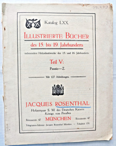 Katalog rosenthal illustrierte - katalog,