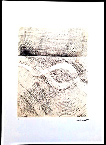 Lithographie von max ernst - von,