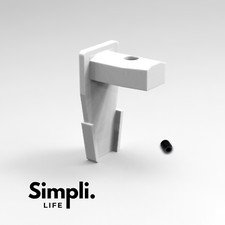 Endkappen Kompatibel mit IKEA VIDGA 146963 Schiebegardine Vorhang by LifeSimpli.