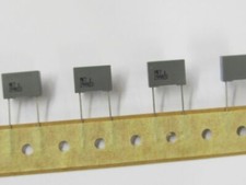 25 Stück - 0,01uF 10nF 630VDC Arcotronics RM10 Folienkondensator Capacitor 25pcs