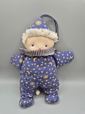 Sigikid Spieluhr Wichtel Puppe Stofftier Plüsch blau funktioniert ✅