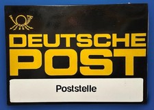 Großes Emaille Schild