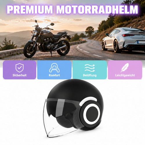 Retro helm integralhelm - retro,