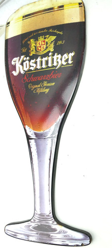 Köstritzer schwarzbier emaile - schwarzbier,