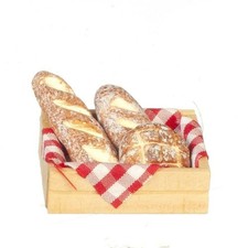 Puppenstube frisches Brot in