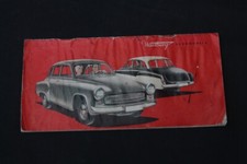 1 x old brochure Wartburg 312