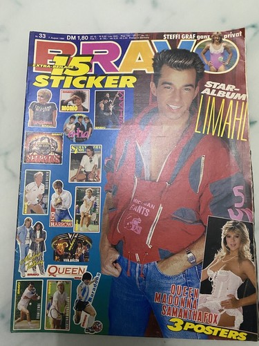 Bravo zeitschrift 1986 - bravo,