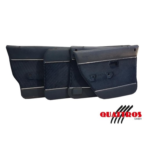 Org set türpappen blau - 4x,