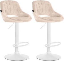 2er Set Barhocker Milet Samt