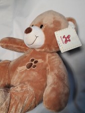 Kuscheltier TEDDY Bär Nicotoy Simba Tatze braun ca. 35 cm Stofftier Plüschtier