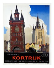 Vintage Reiseplakat Wandkunst