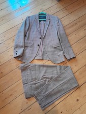 Herrn Anzug Zara Man, grau, karo, Gr. 38, gut erhalten