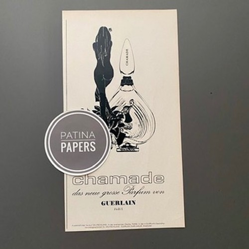 1969 chamade guerlain paris - guerlain,