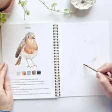 Aquarell-Arbeitsbuch Set