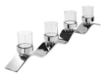 Fink Teelichthalter Wave