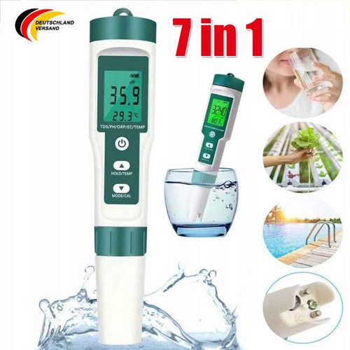 7in1 wert wasser messgerät - 7in1, ph