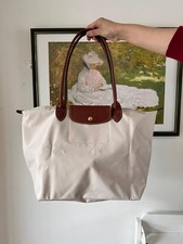 Longchamp le Pliage Weiß Large