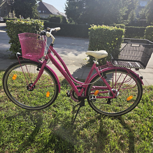 Techobikke city bike - city, rosa