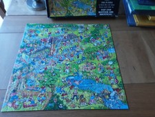 World's Most Difficult Jigsaw Puzzle, doppelseitiges Puzzle, guter Zustand