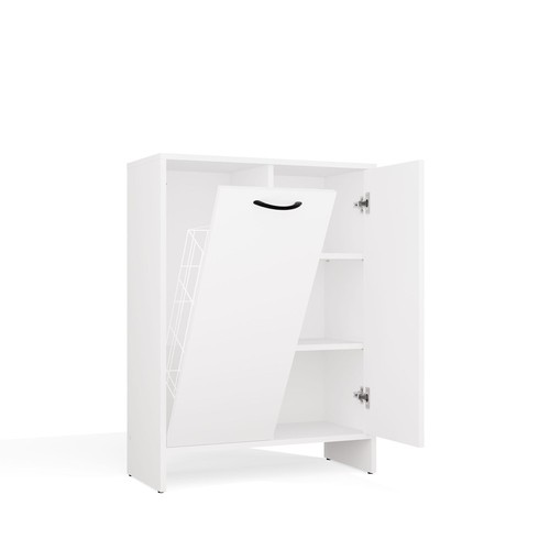 Badschrank klara weiß matt - badschrank,