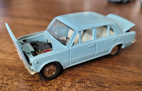 Lada ba3 2101 - blue, 1:43