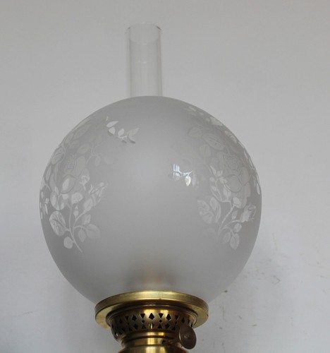 Petroleumlampe glas shade - petroleumlampe,
