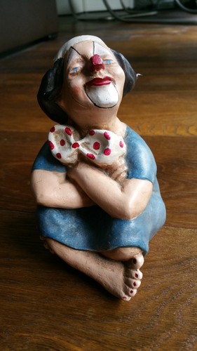 Clown achatit - achatit, (groß/sitzend)