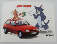 Werbe-Aufkleber Opel Corsa A